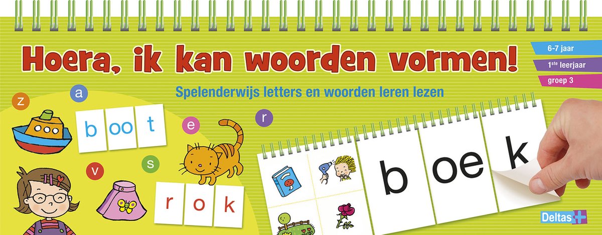 Hoera, ik kan woorden vormen! (6-7 j.)