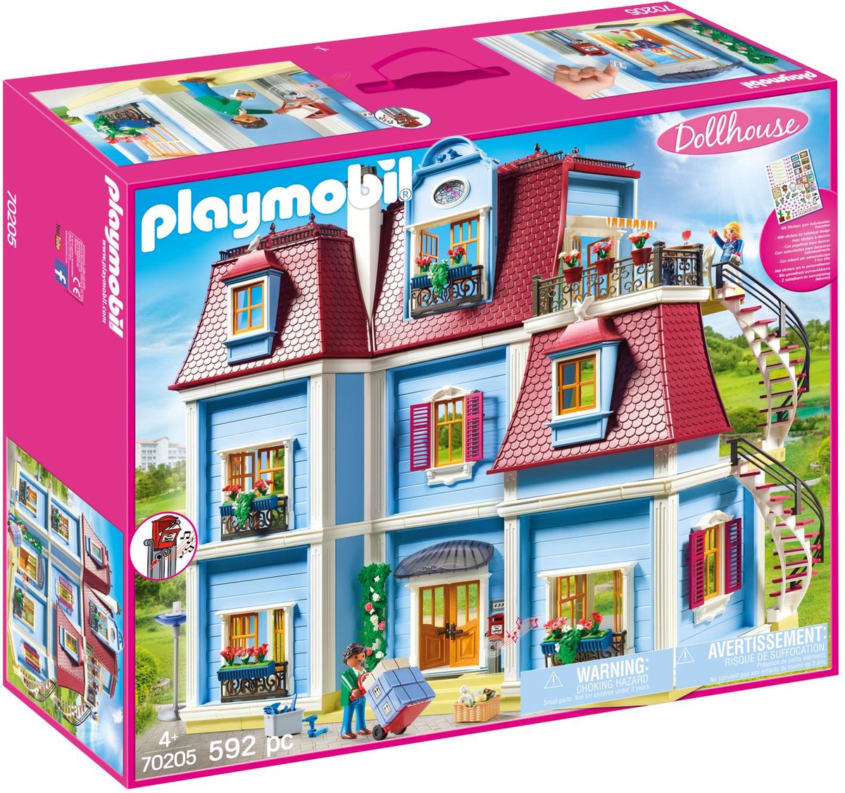 PLAYMOBIL Doll 70205 Groot herenhuis