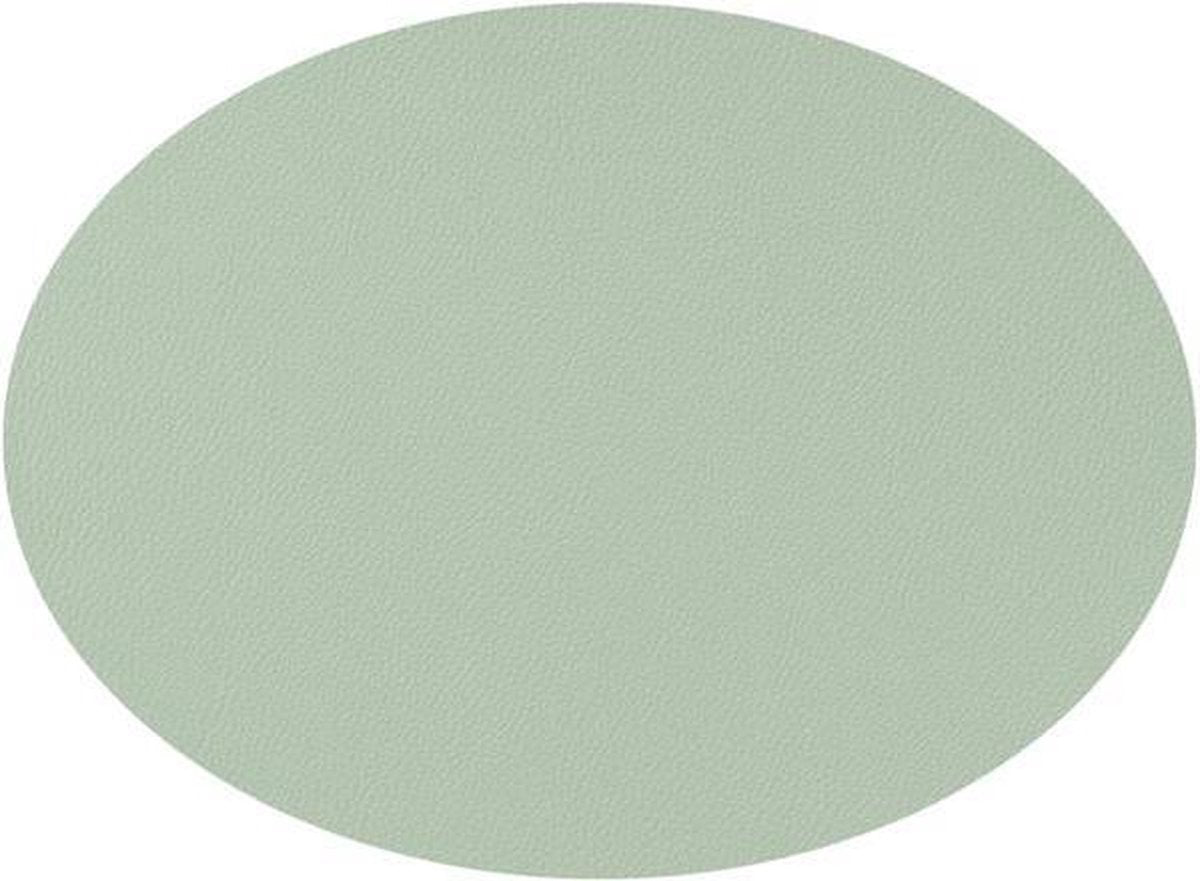 ZICZAC Togo placemat ovaal - 33x45cm - groen 45cm - groen