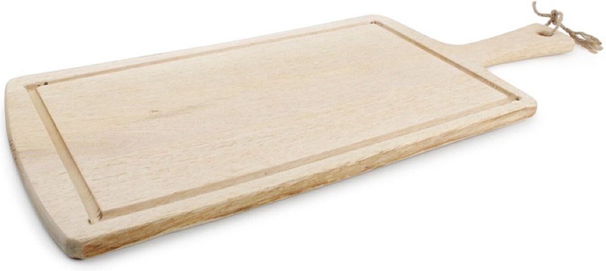 YONG Wood & Food Dura - Serveerplank met geul 60x24cm