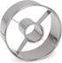 PATISSE uitduwvormpjes donut/bagel - 9cm inox