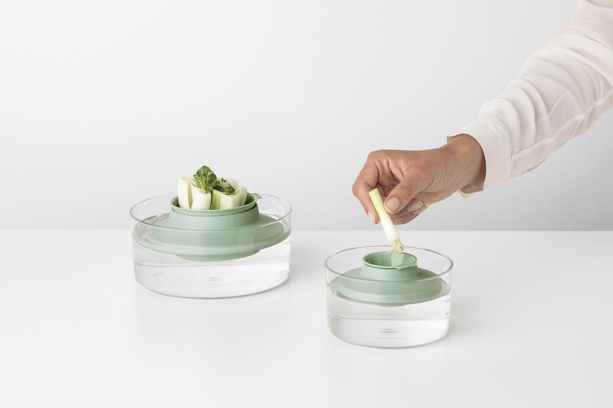 BRABANTIA Tasty+ kruiden-& groenten her- groeikit - jade groen                 TU