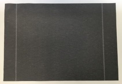 DAY DRAP placemat non-slip - 45x32cm - antraciet tu uc