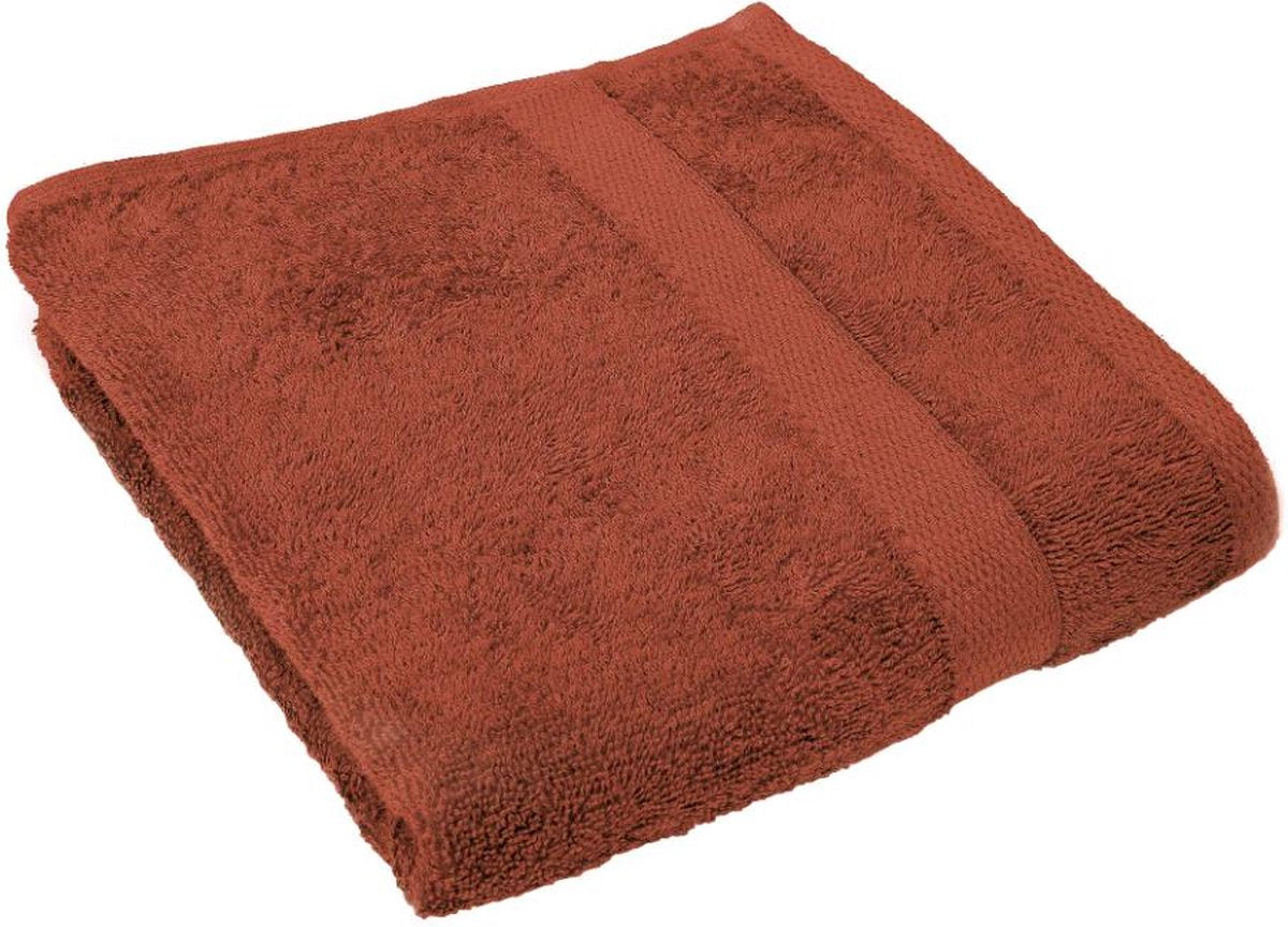 TISECO Handdoek - 50x100cm - terra 450gr/m2 absorberende hoge kwaliteit