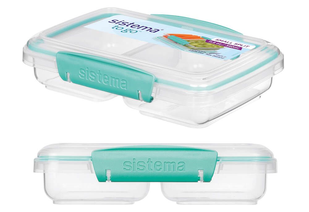 SISTEMA To Go - Voorraaddoos 2comp split 350ml