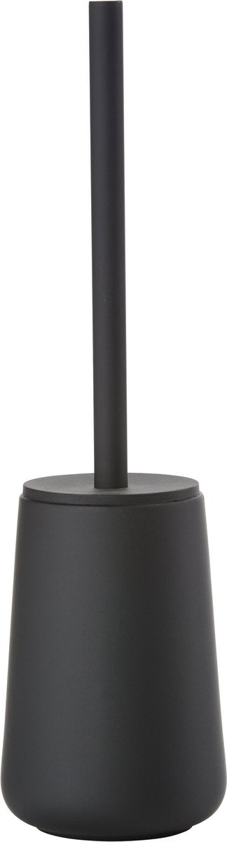 ZONE Nova One toiletborstel - zwart porselein soft touch