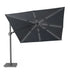 CHALLENGER T2 Glow parasol - 3x3m - antraciet met LED verlichting excl. voet