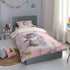 GOODMORNING Dekbedovertrek - 140x200cm - kids 6778 roze