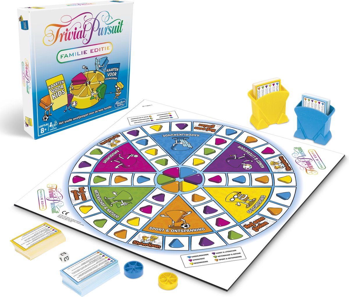 HASBRO Spel - Trivial Pursuit Family - België Vlaamse versie        E1921155