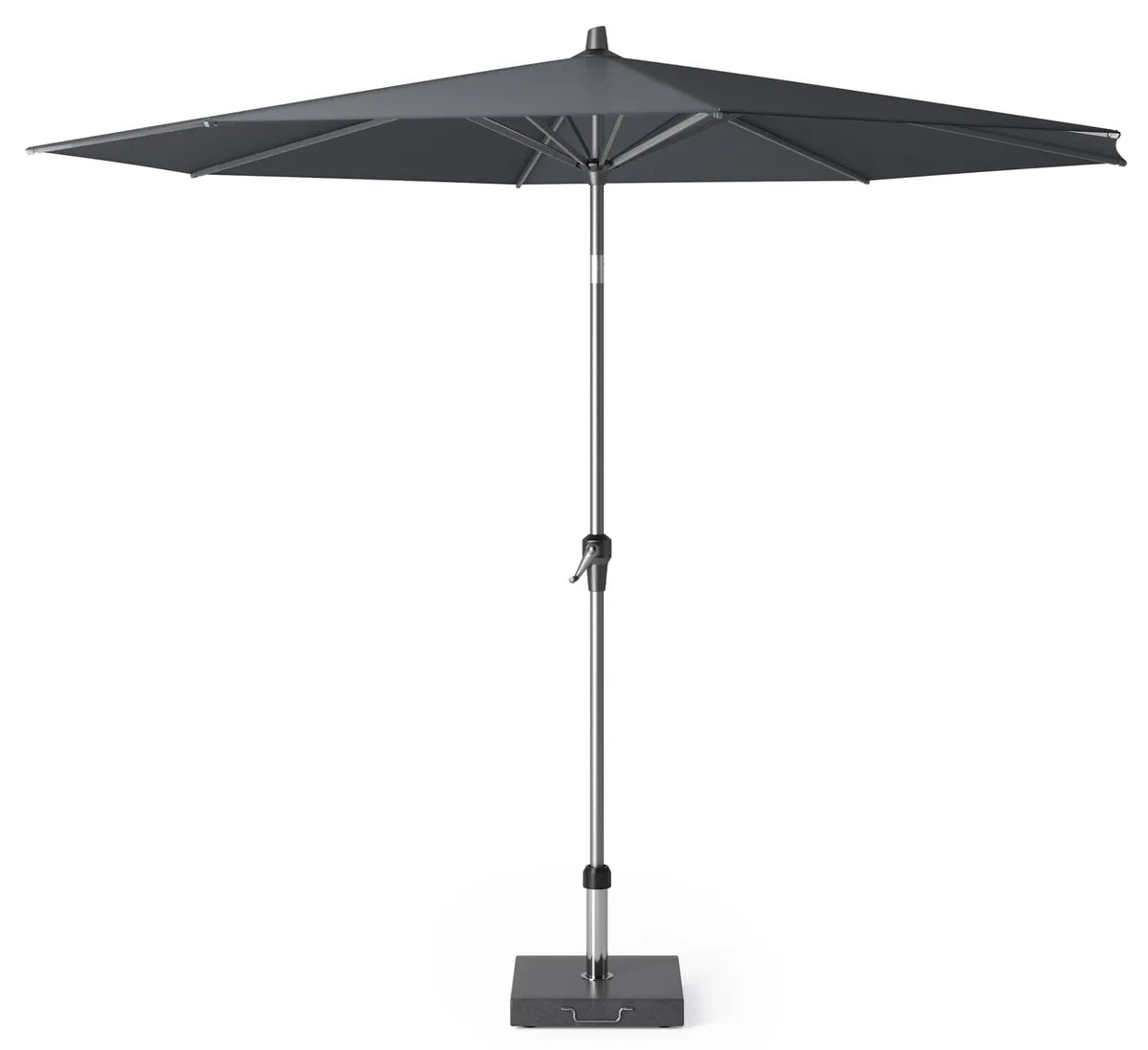 Platinum RIVA parasol 3m - zwart/ antraciet mast excl. voet