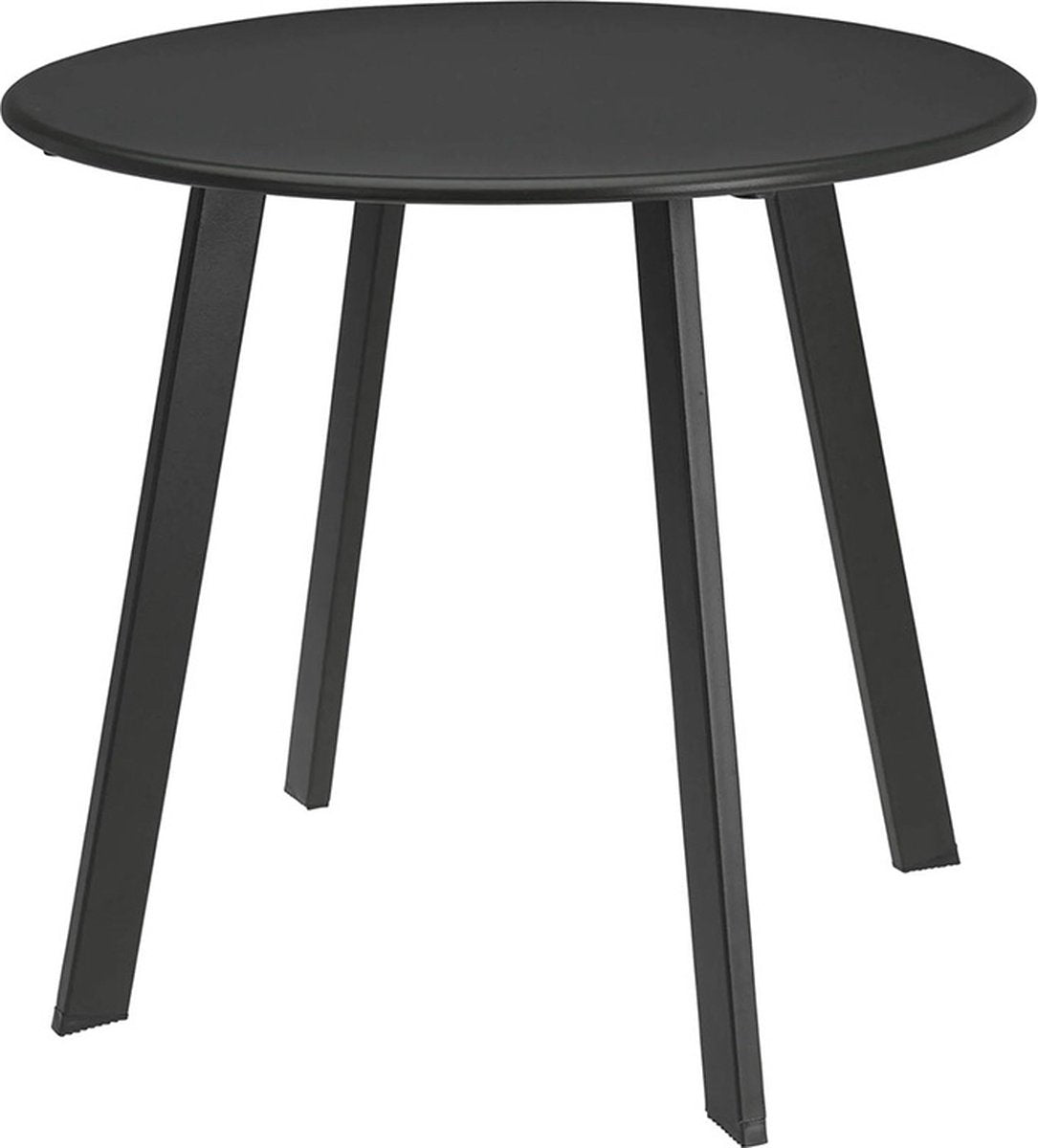 Bijzettafel rond - 50x45cm - d. grijs