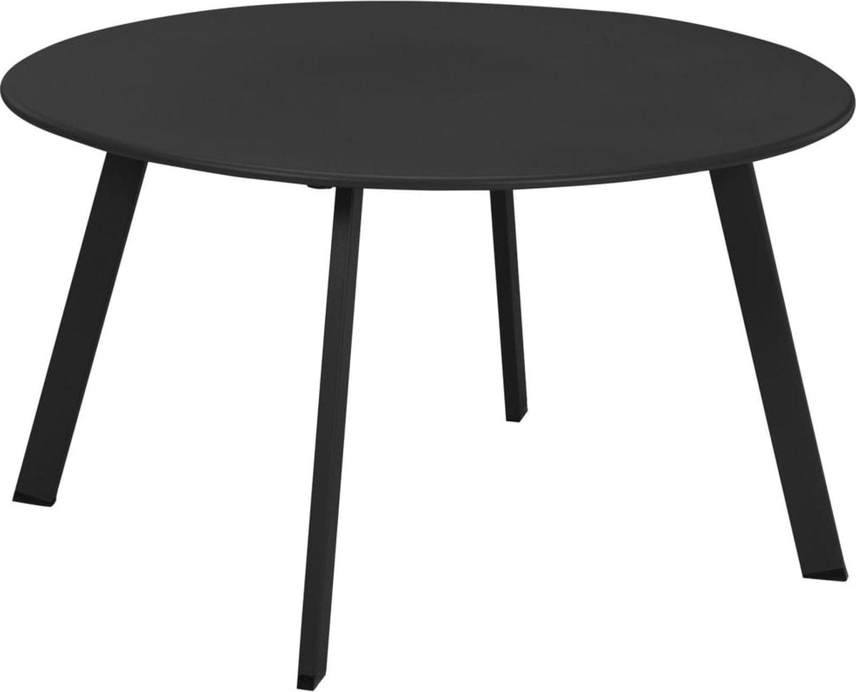 Bijzettafel 70x40cm - d. grijs