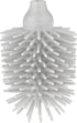 KELA toiletborstelkop flexibel 8cm - grijs silicone