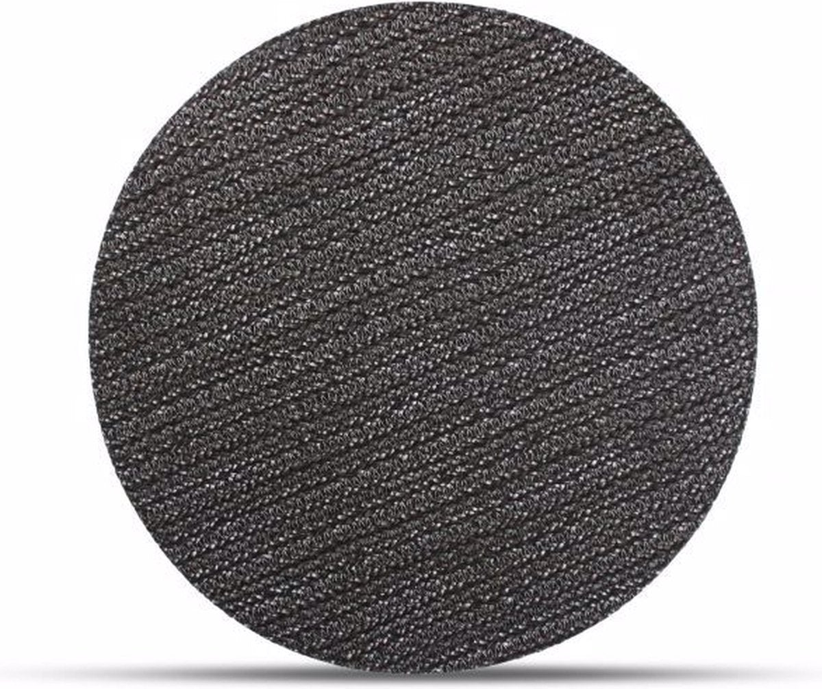 S&P TableTop - Placemat dia 42cm- vlecht zwart             TU UC