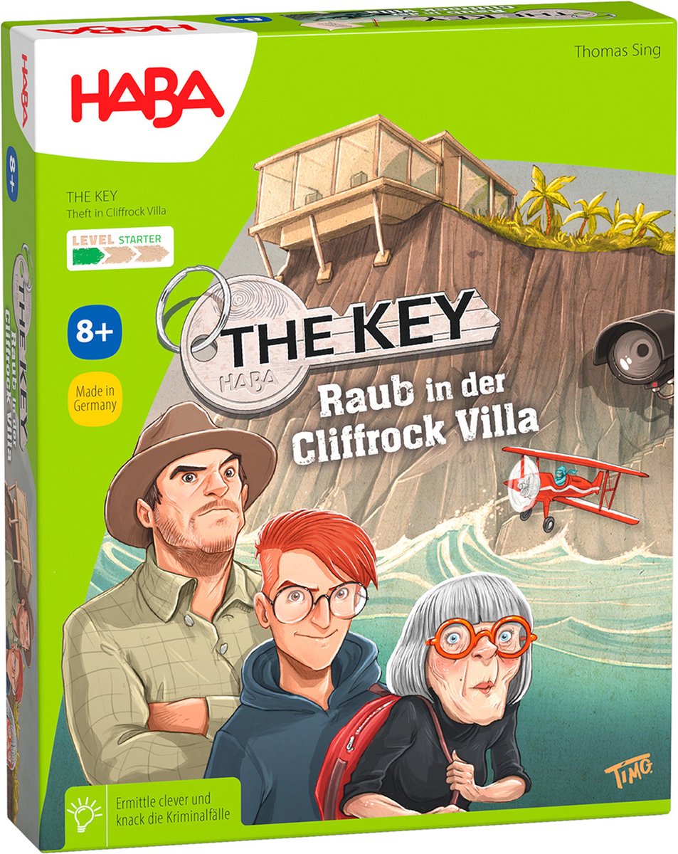 HABA Spel - De roof in Cliffrock Villa