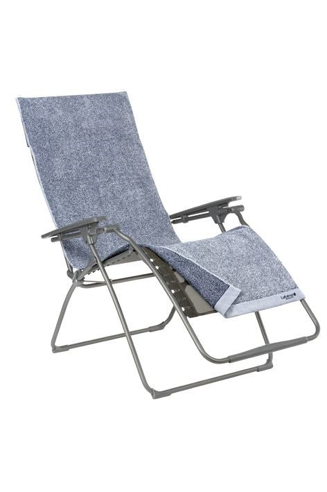 LAFUMA Littoral handdoek - iroise blue voor over relaxstoel