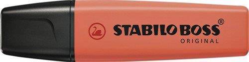 STABILO Boss - mellow coral red - fluo pastel