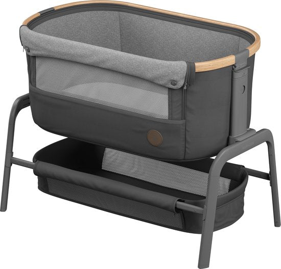 Maxi Cosi IORA - Co-sleeper essential graphite    Bijzetbed m/ zachte matras