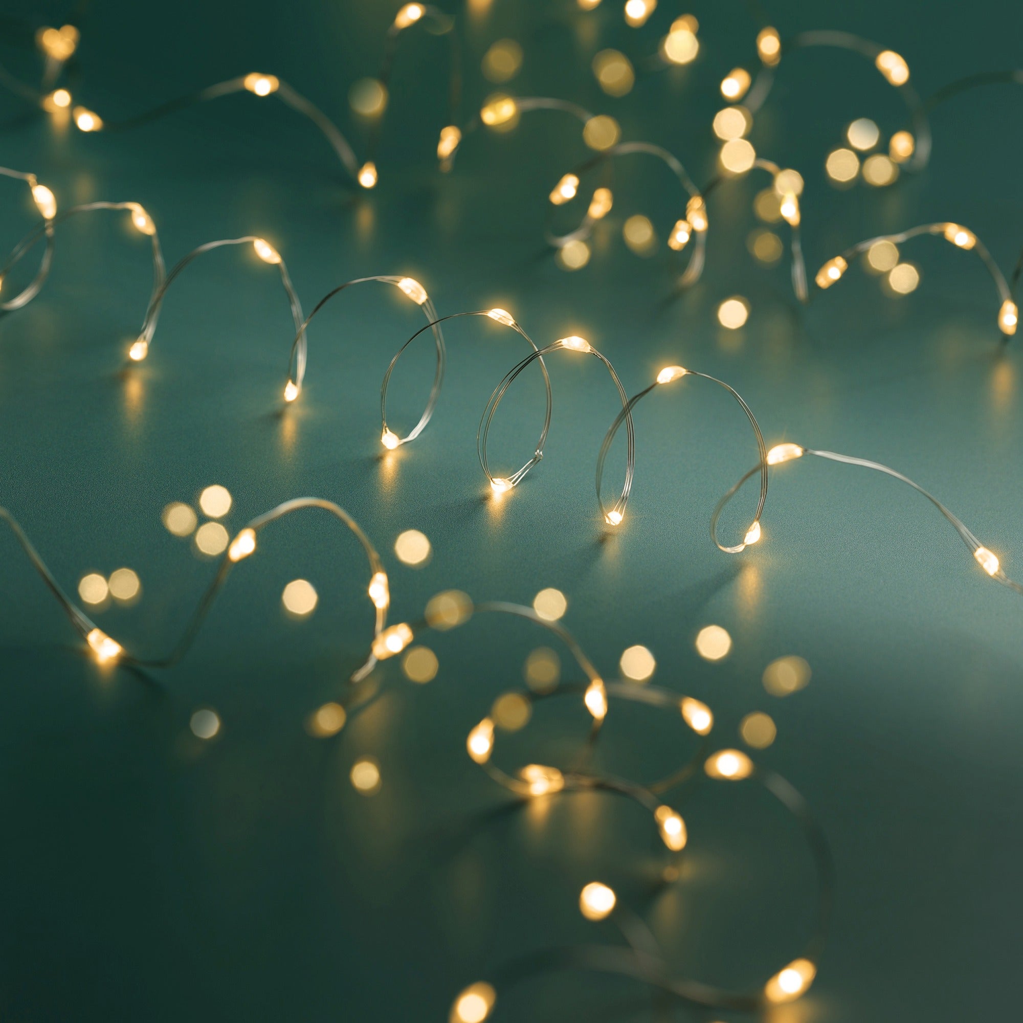 Lumineo micro LED stringlights 1195cm 240L - zilver/klassiek warm - kerstverlichting