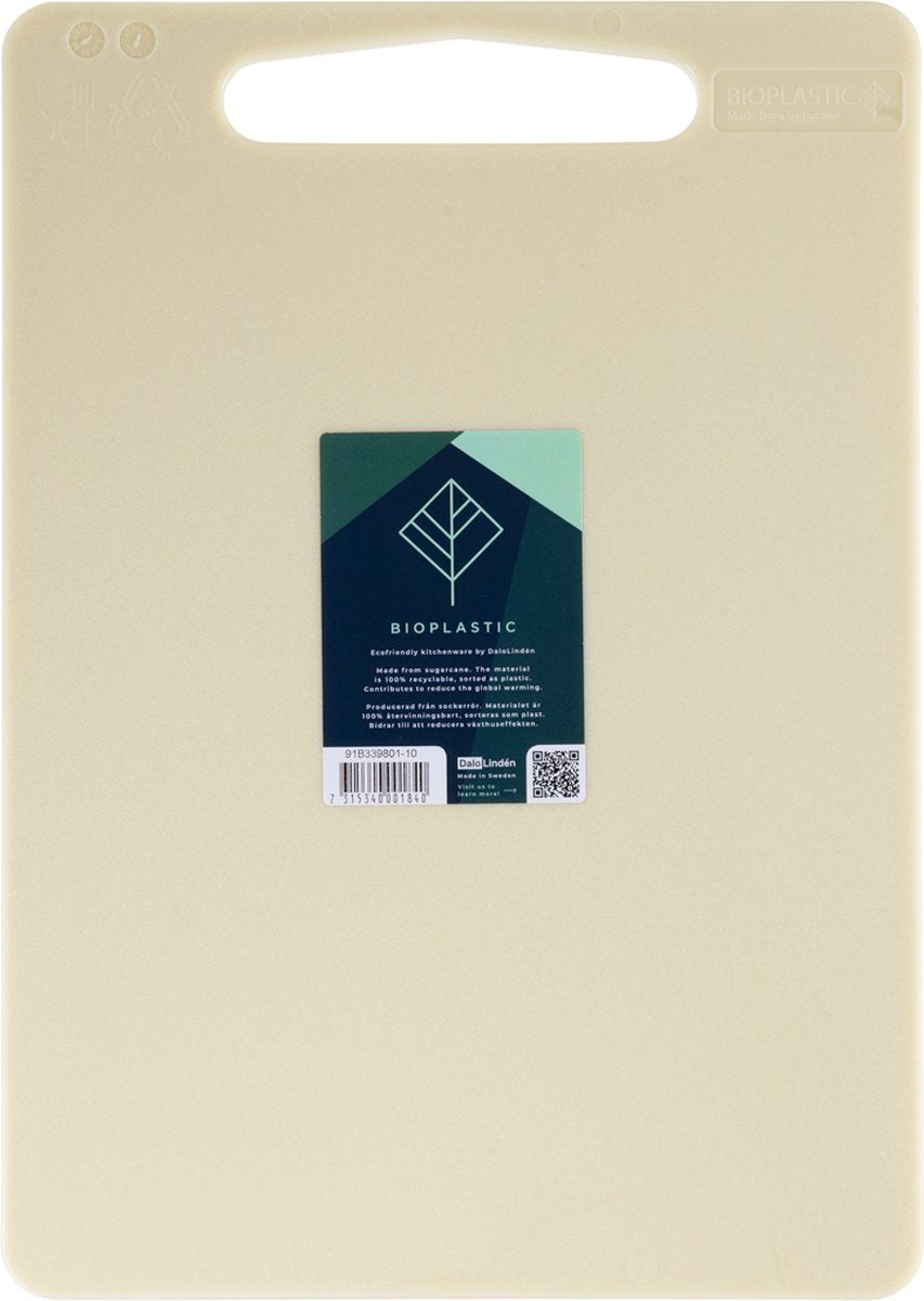 DALOLINDEN Bioplastic- Snijplank 35x25cm - beige   TU LU