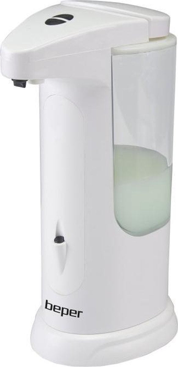 BEPER Automatische zeep-/alcoholdipsens 370ml - wit