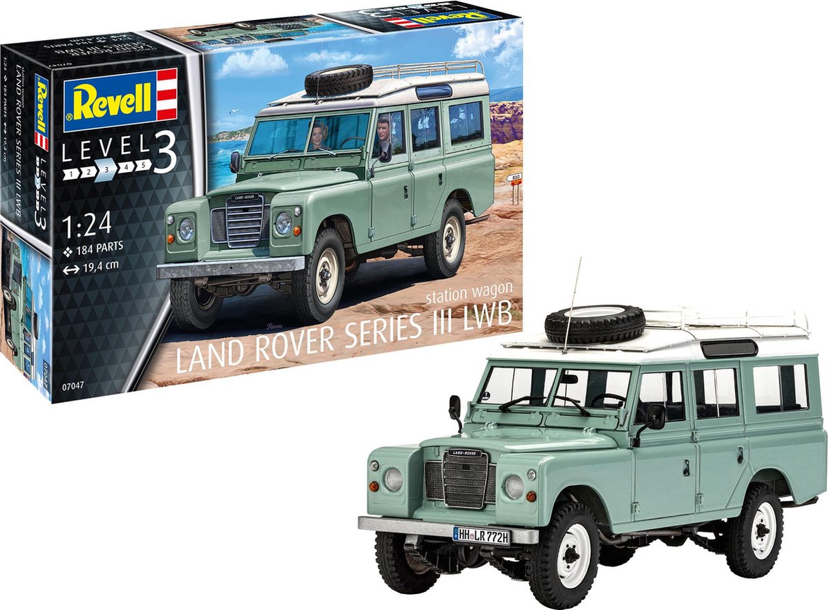 REVELL - Land Rover Series III LWB Stat.