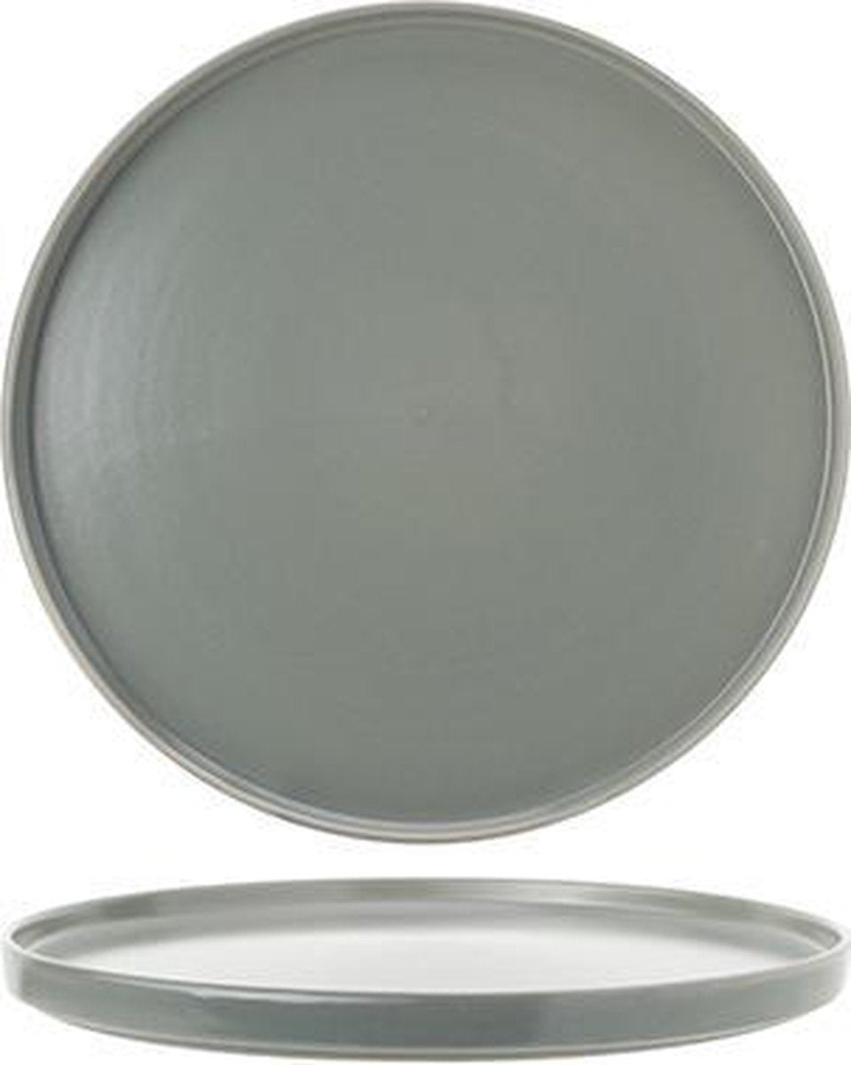 COSY&TRENDY Tower green - Plat bord 27cm stapelbaar    TU UC