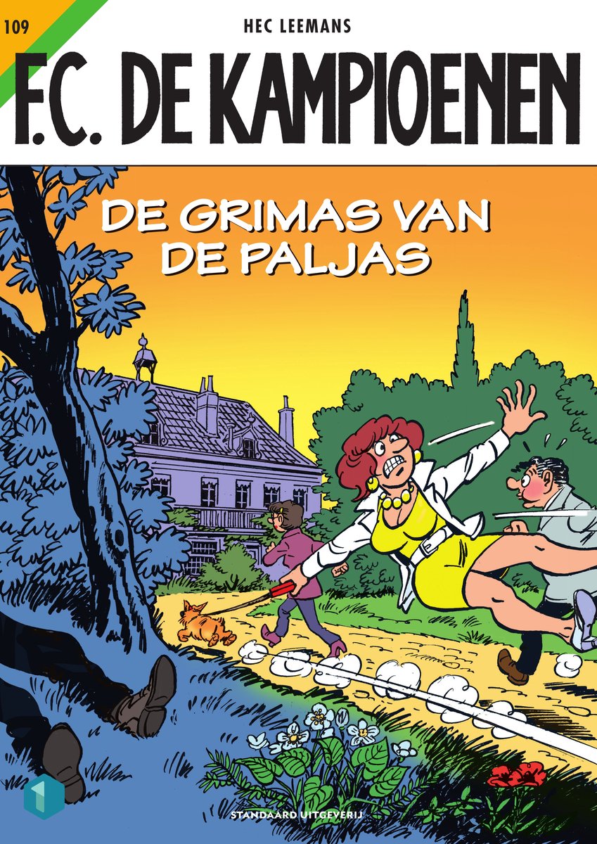 FC De Kampioenen 109 - De grimas van de paljas