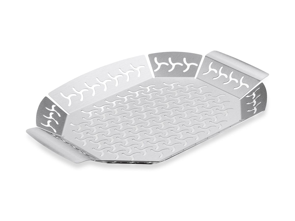 WEBER - Groentebasket groot - inox groenten korf 35x29.5x6cm