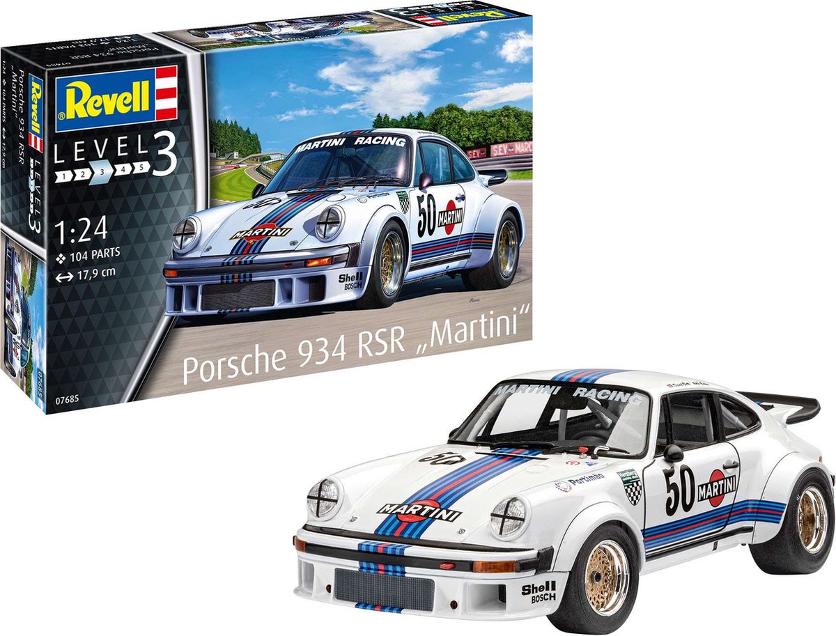 REVELL - Porsche 934 RSR Martini