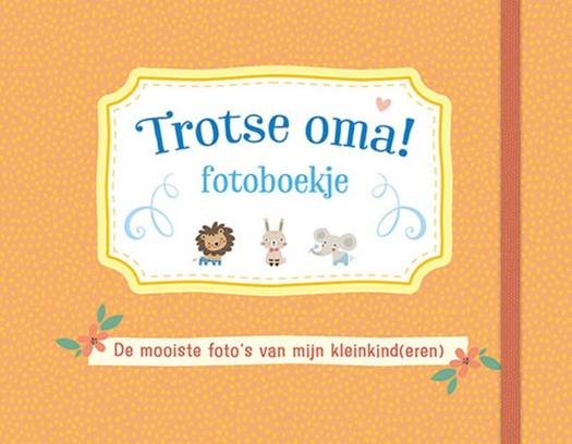 Trotse oma! Fotoboekje oranje