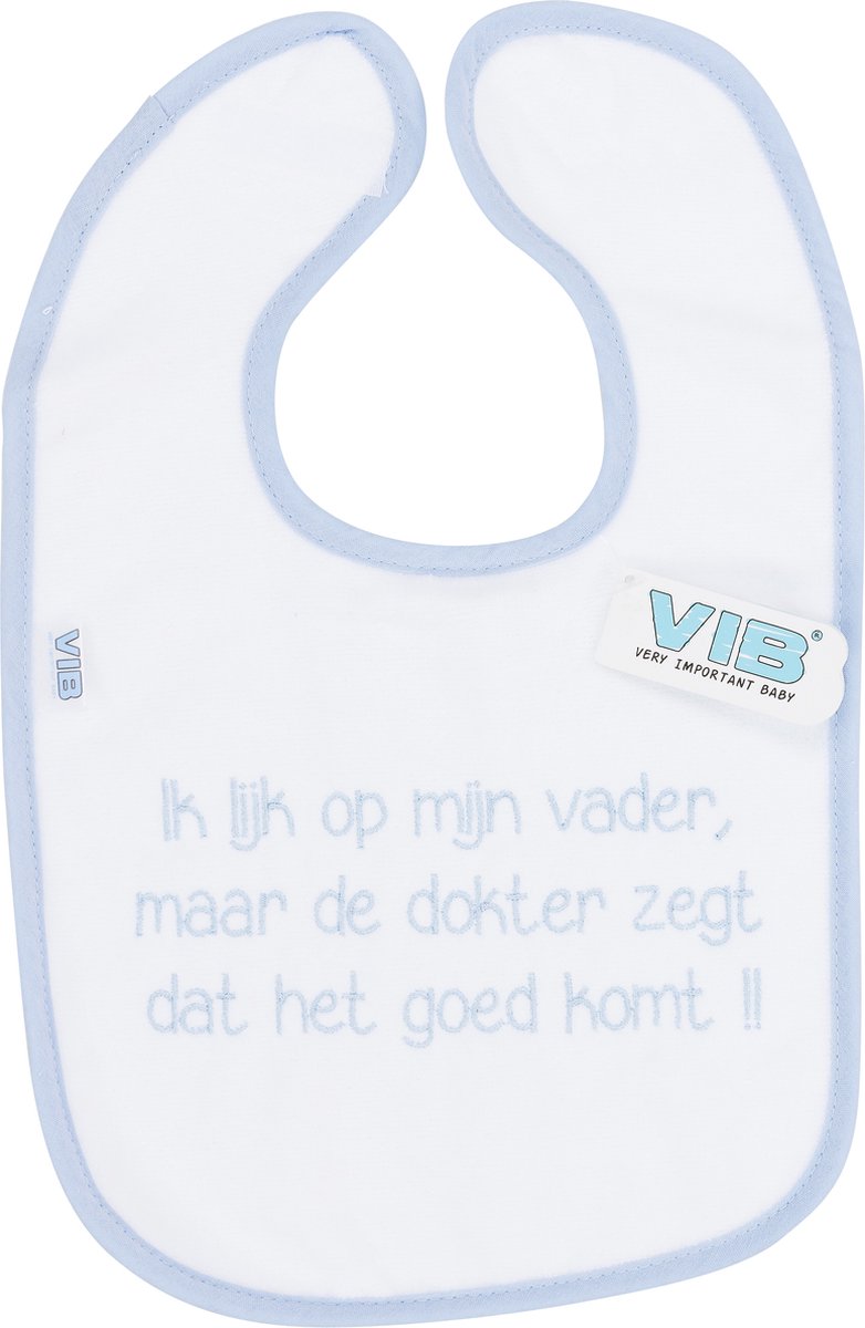 VIB Slab - Lijk op m'n vader maar de dokter zegt dat t goed komt - wit/blauw