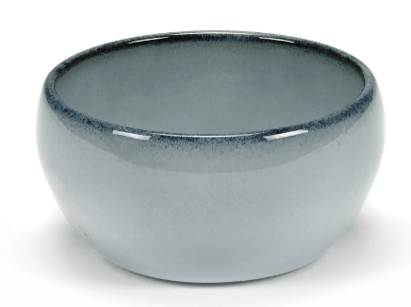 PASCALE NAESSENS Pure - Kom S blauw geglazuurd - 9x9x4.7cm