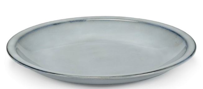 PASCALE NAESSENS Pure - Bord L blauw geglazuurd - 27.5x27.5x3cm