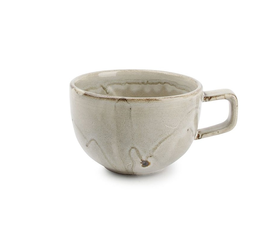 F2D Ceres grijs - Kop 280ml bolvormig laag model (cappuccino)