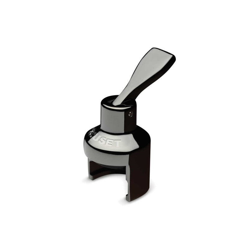 LE CREUSET champagne afsluiter SW101 - nikkel/zwart