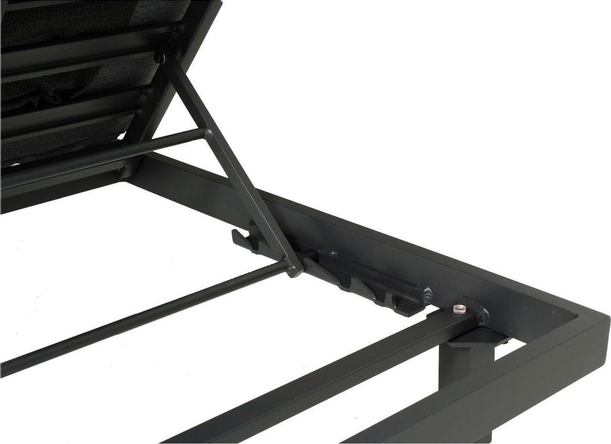 Hartman AVEIRO ligbed met kussen - aluminium frame - uitstekend comfort 195x63cm