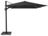 CHALLENGER T2 Premium parasol - 350x260cm - jet black/ matt black excl. voet