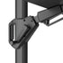 CHALLENGER T2 Premium parasol - 3x3m - jet black/ matt black excl. voet