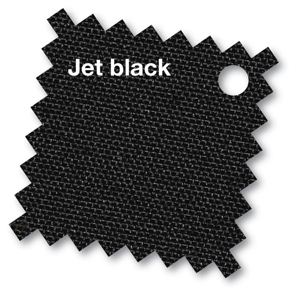 CHALLENGER T2 Premium parasol - 3x3m - jet black/ matt black excl. voet