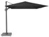 CHALLENGER T2 parasol 350x260cm - zwart/ antraciet excl. voet