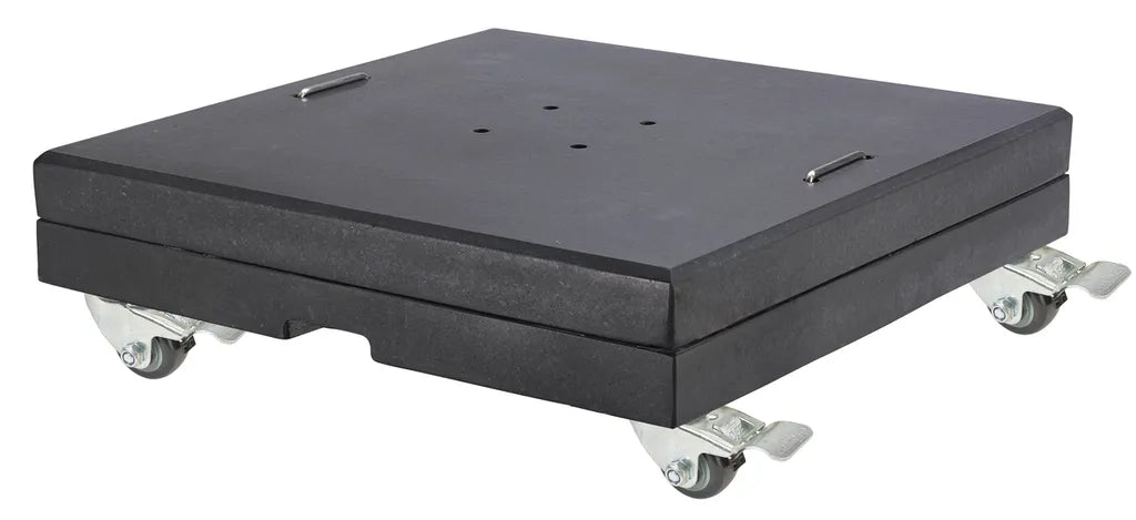 Platinum MODENA parasolvoet 150kg- zwart polish graniet (vr Challenger 4x3)