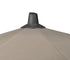 Platinum RIVA parasol D 2.5m - antraciet excl voet