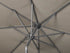 Platinum RIVA parasol D 2.5m - antraciet excl voet