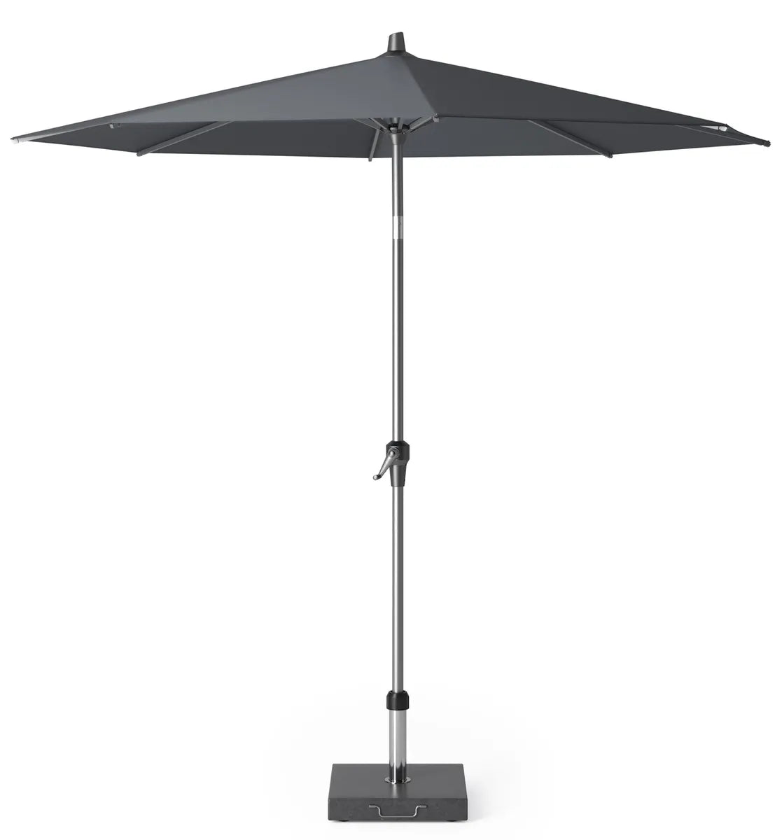 Platinum RIVA parasol D 2.5m - antraciet excl voet