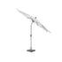Platinum RIVA parasol D 2.5m - wit excl. voet
