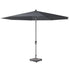 PLATINUM Riva parasol - D 4 m - antraciet