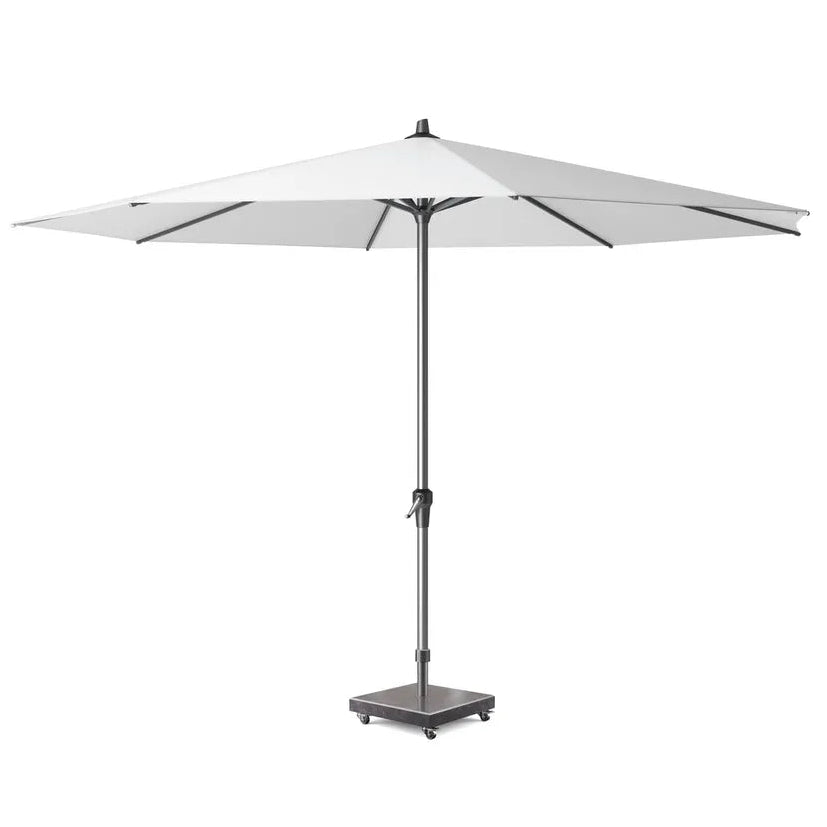 PLATINUM Riva parasol - D 4 m - wit