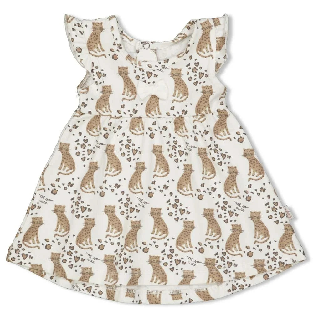 FEETJE G Kleedje PANTHER CUTIE- offwhite - 86