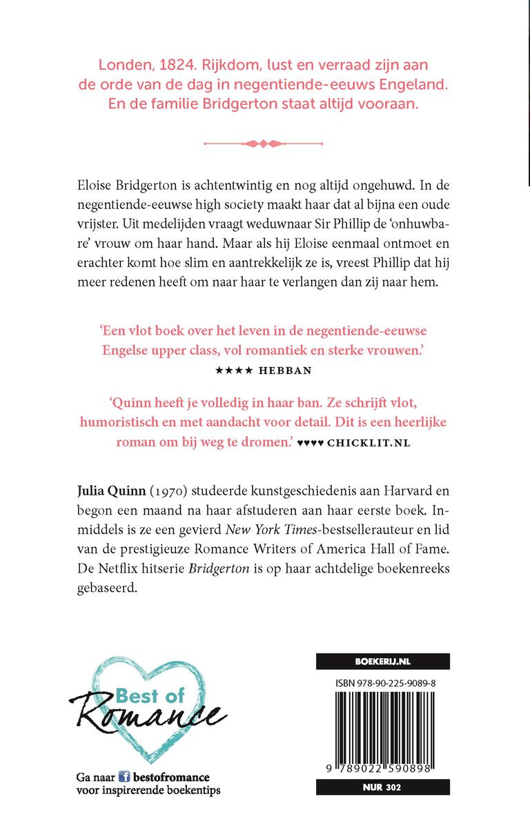 Bridgerton 5.- De hand van de gravin - Julia Quinn